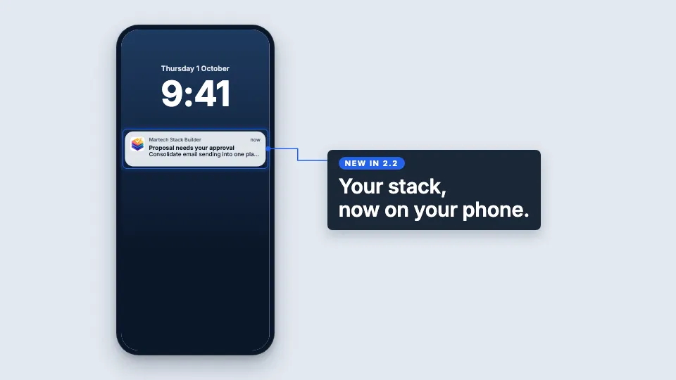 The phone app: approve a change request, check a renewal and ask about your stack; then Command K on desktop